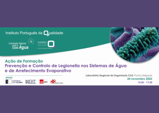 CS/04 | Prevenção e Controlo da Legionella nos Sistemas de Água – Açores, 24 e 25 de novembro