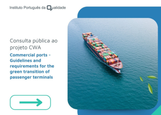 Consulta Pública ao Projeto CWA «Commercial ports – Guidelines and requirements for the green transition of passenger terminals»    