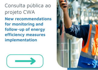 Consulta Pública ao Projeto CWA «New recommendations for monitoring and follow-up of energy efficiency measures implementation»    