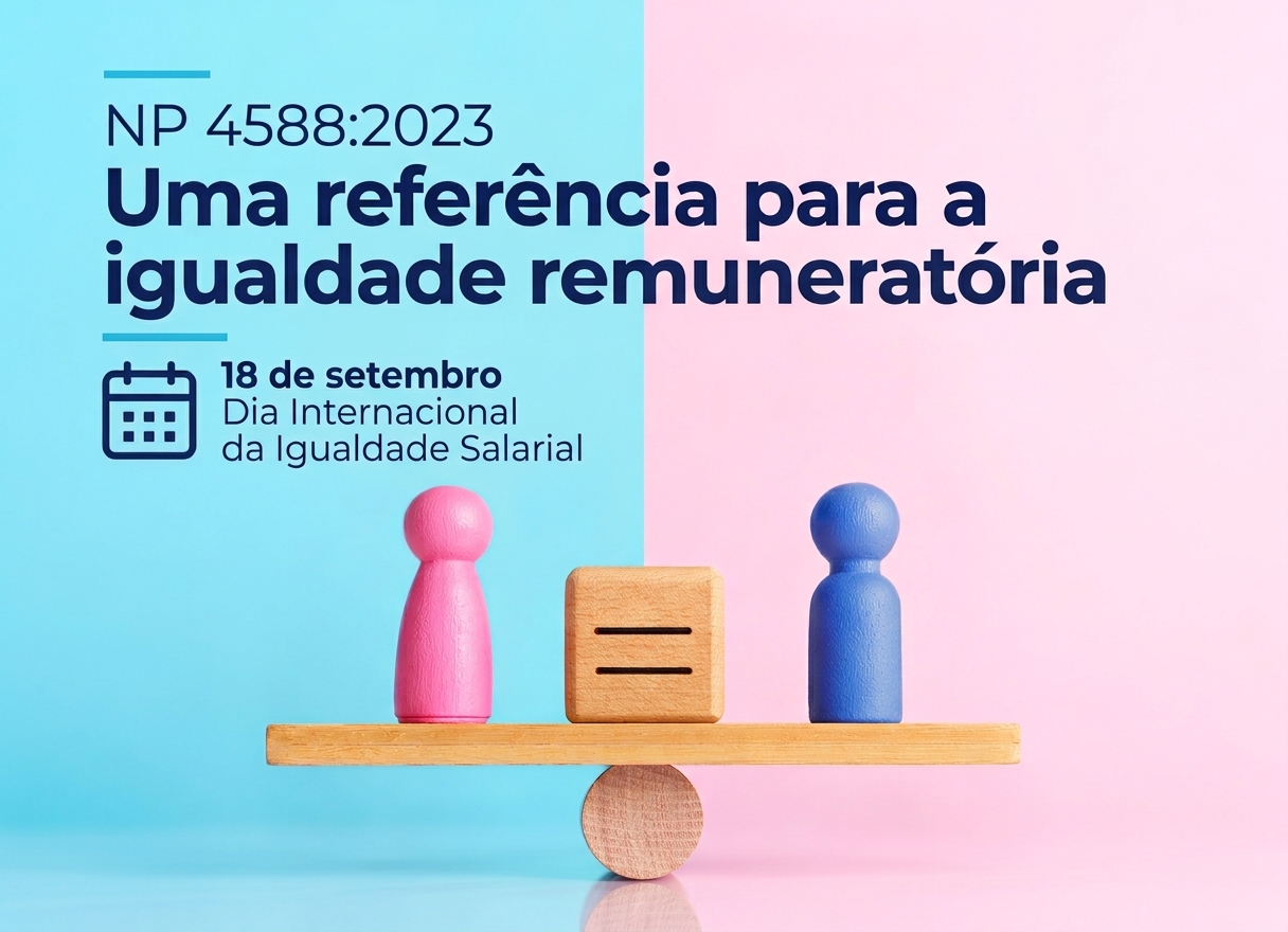 Dia Internacional da Igualdade Salarial: NP 4588:23 uma referência para a igualdade remuneratória