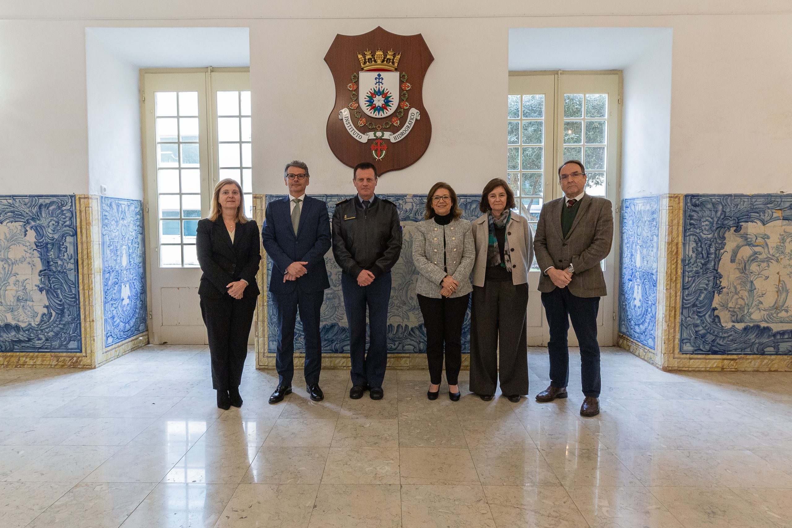 Visita ao Instituto Hidrográfico no âmbito da cooperação nacional